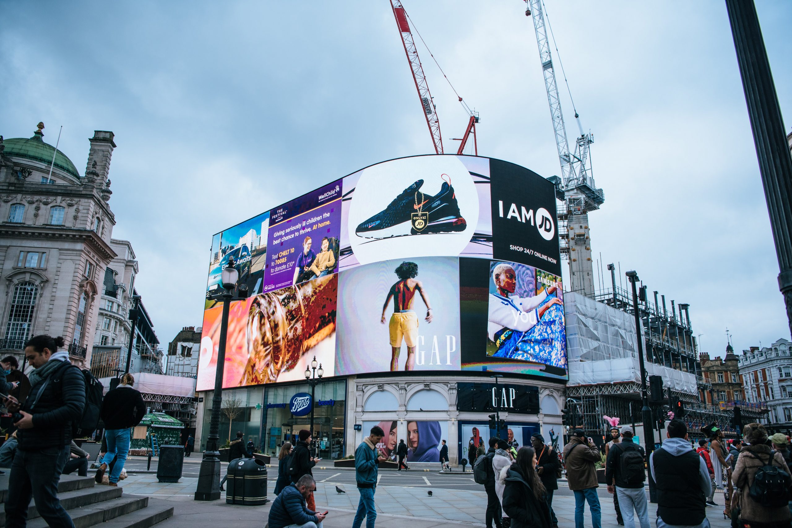 commercial signage display